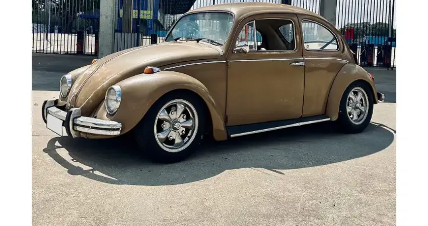 VW Fusca 1600s bege - Raridade