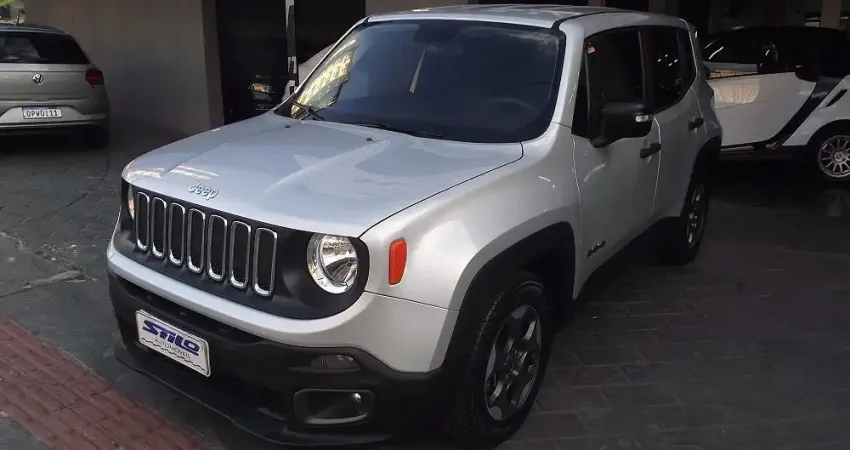 Jeep Renegade Sport 1.8 Automático Flex 2015/2016 Cinza
