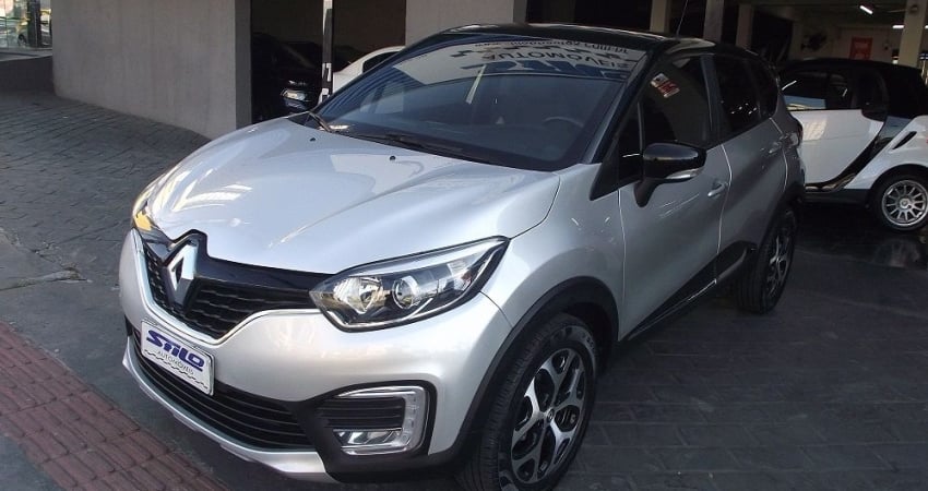 Renault Captur Intense 1.6 Automático Flex 2019/2020 Prata
