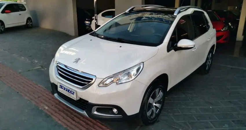 Peugeot 2008 Griffe 1.6 Flex + Teto Panorâmico 2015/2016 Branco
