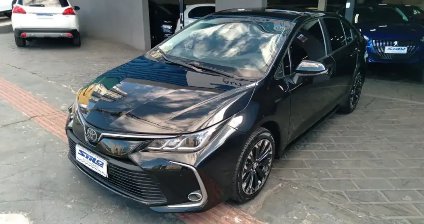 Toyota Corolla XEI 2.0 Automático + Borboleta Flex 2022/2023 Preto