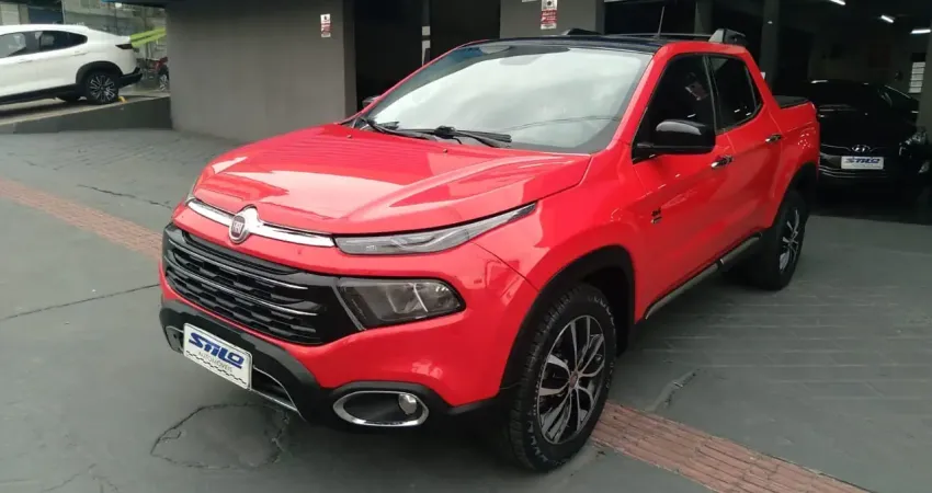 Fiat Toro Volcano 2.0 4x4 Turbo Diesel Automático + Borboleta + Teto Solar 2020/2021 Vermelho