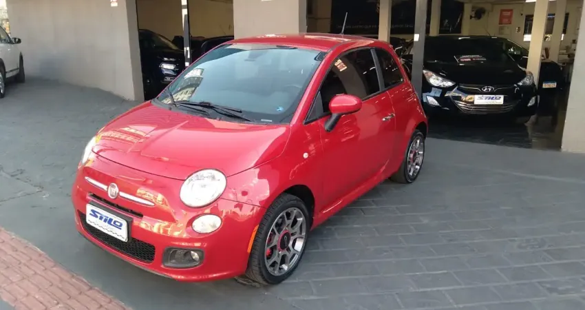 Fiat 500 Sport Air 1.4 2012/2012 Vermelho