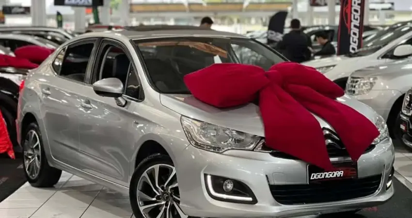 CITROEN C4 LOUNGE 1.6 THP EXCLUSIVE 16V FLEX 4P AUT 2017