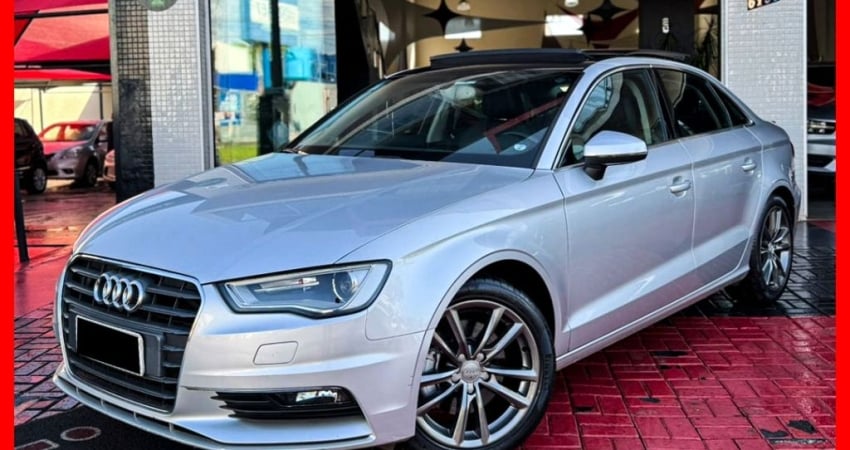 Audi A3 1.8 Ambition TB TFSI Com teto solar 2014 e revisões feitas na concessionária