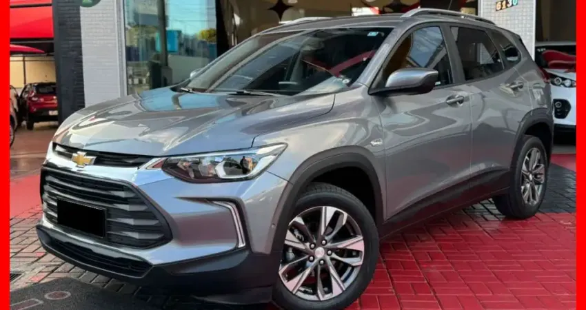 Tracker LTZ 1.2 Turbo Flex Aut. Completo 2021 Baixo KM/Manual e chave copia