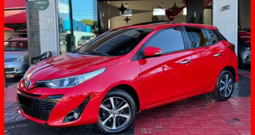 YARIS XLS 1.5 FLEX AUT. 2019 Completo com Teto solar e manual e chave copia