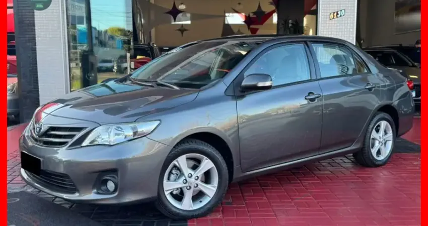 Corolla XEI 2.0 Flex Aut. 2013 Manual e chave copia