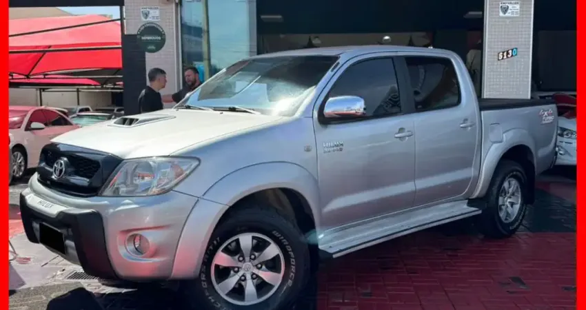 Toyota Hilux CD SRV D4-d 4X4 3.0 TDI Diesel AUT 2010