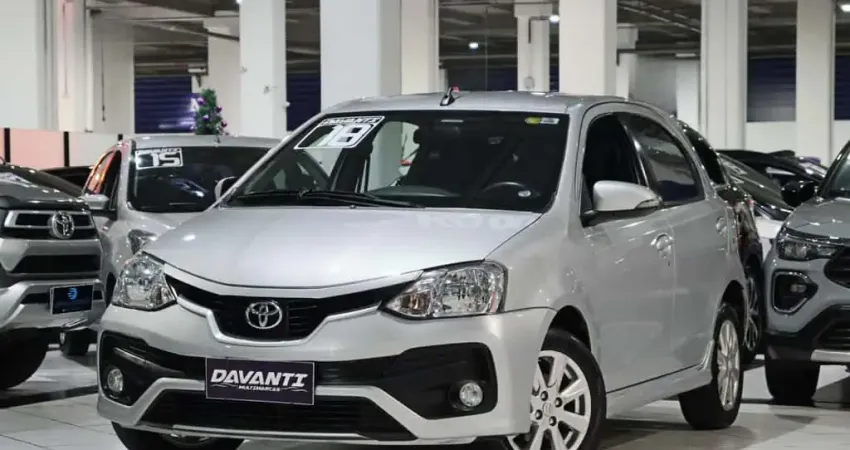 Toyota Etios XLS 1.5 Flex Automático 2018