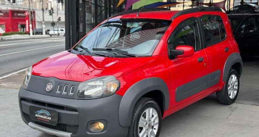 Fiat Uno WAY Celeb. 1.4 EVO Fire Flex 8V 5p - Vermelha - 2011/2012