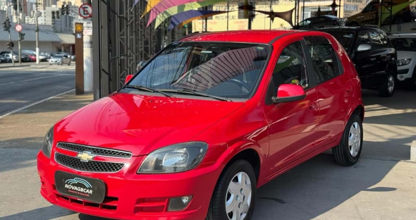 Chevrolet Celta  LT 1.0 MPFI 8V FlexP. 5p - Vermelha - 2014/2015