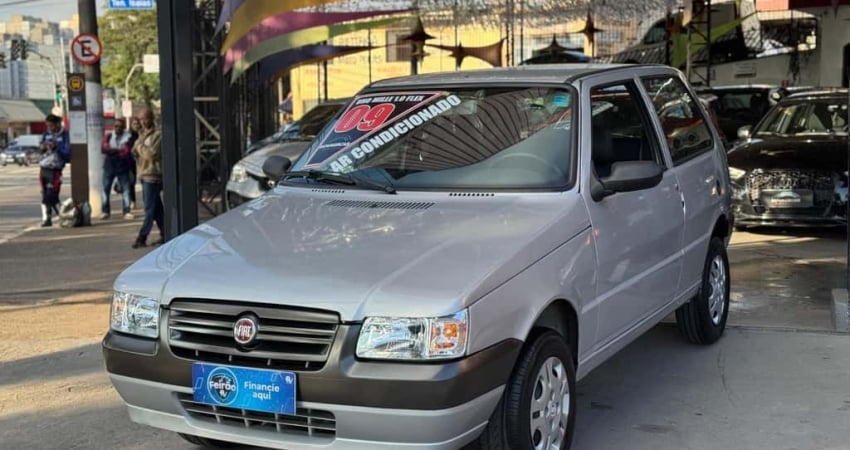Fiat Uno Mille 1.0 ECONOMY 2p  - Prata - 2008/2009
