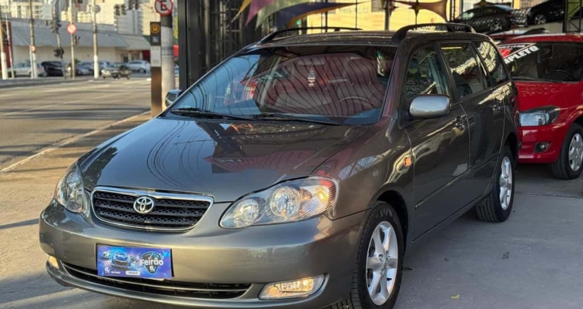 Toyota Corolla Fielder 1.8 XEi Flex Aut. - Cinza - 2005/2006
