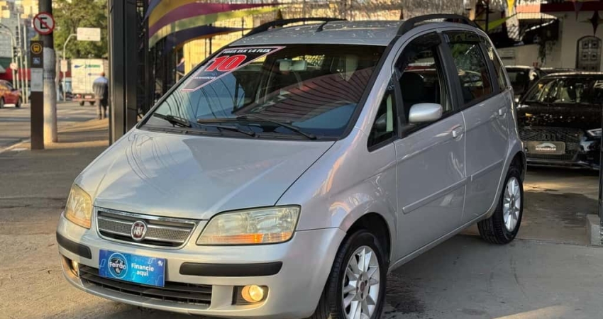 Fiat Idea ELX 1.4 mpi Fire Flex 8V 5p  - Prata - 2009/2010