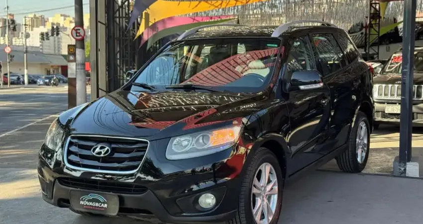 Hyundai Santa Fe GLS 3.5 V6 4x4 Tiptronic  - Preta - 2010/2011