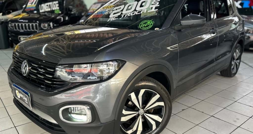 Volkswagen T-cross 2021 1.0 200 tsi total flex comfortline automático