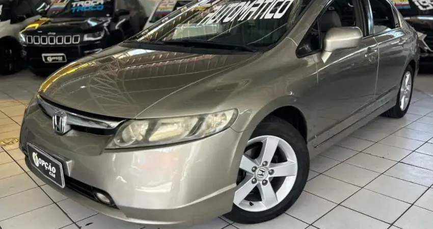Honda Civic 2008 1.8 exs 16v flex 4p automático