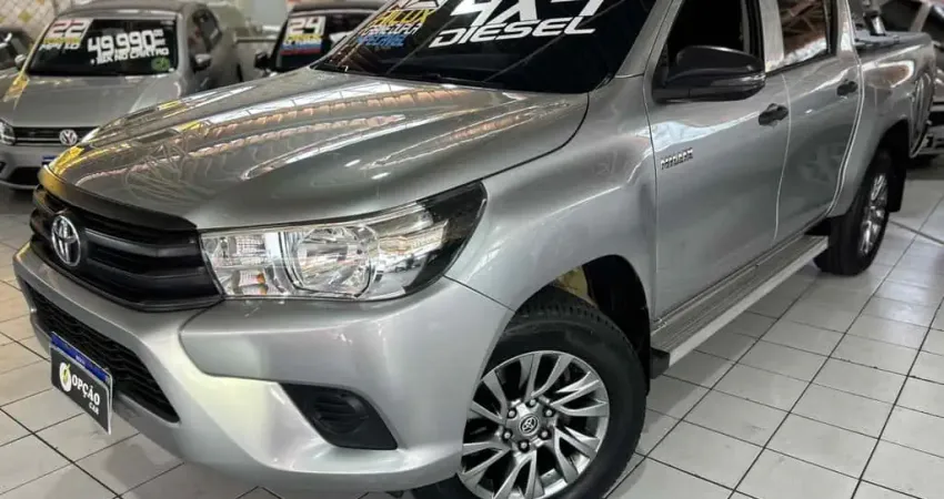 Toyota Hilux 2018 2.8 std 4x4 cd 16v diesel 4p manual
