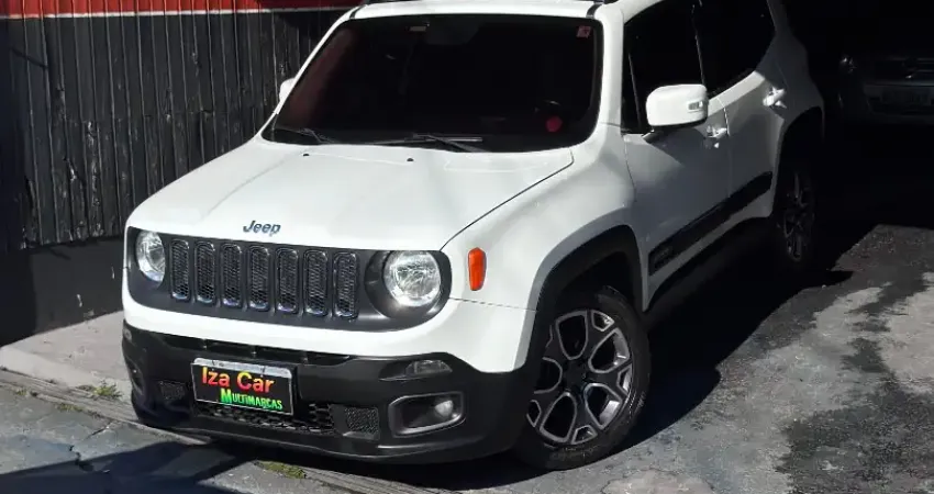 jeep renegade longitude 2016 top de linha,com teto solar e bancos em couro eletricos 