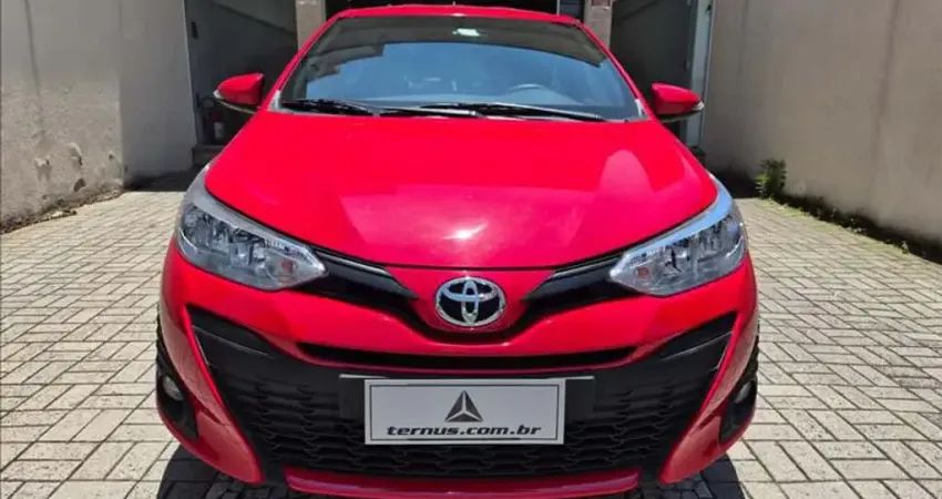 TOYOTA YARIS 1.3 16V XL Plus Tech Multidrive - 2018/2019