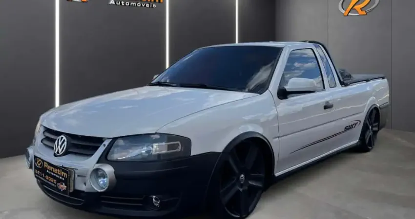 VOLKSWAGEN SAVEIRO 1.6 MI SUPER SURF CS 8V FLEX 2P MANUAL G.IV