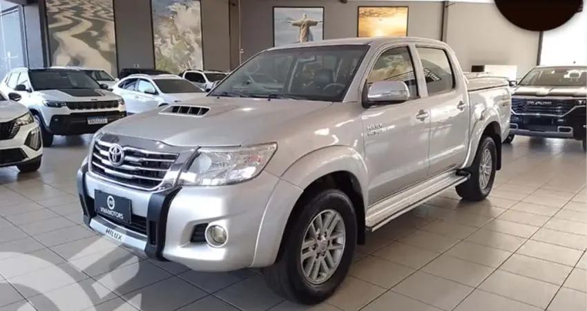 Toyota Hilux 2013 3.0 srv 4x4 cd 16v turbo intercooler diesel 4p automático