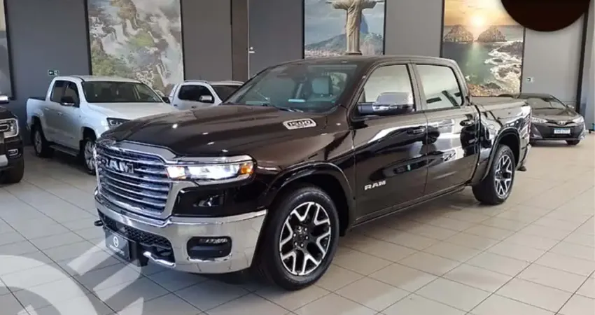 Ram 1500 2025 3.0 hurricane 6 biturbo gasolina laramie cd 4x4 automático