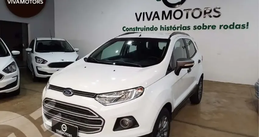 Ford Ecosport 2013 1.6 freestyle 16v flex 4p manual