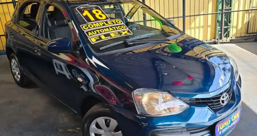 Toyota Etios 2018 1.3 x 16v flex 4p automático