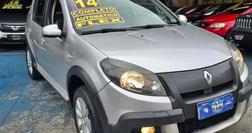 Renault Sandero 2014 1.6 stepway 16v flex 4p automático