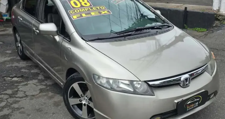 Honda Civic 2008 1.8 lxs 16v flex 4p manual