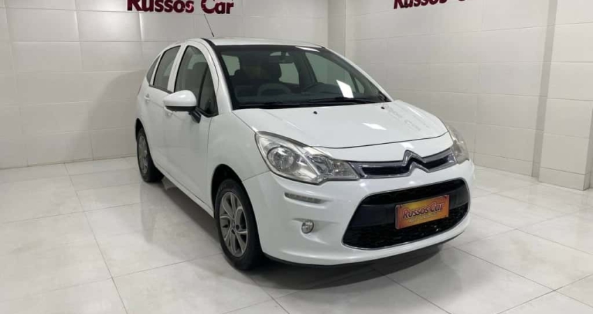 Citroen C3 2016 1.5 attraction 8v flex 4p manual