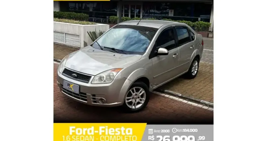 Ford Fiesta 2008 1.6 mpi sedan 8v flex 4p manual