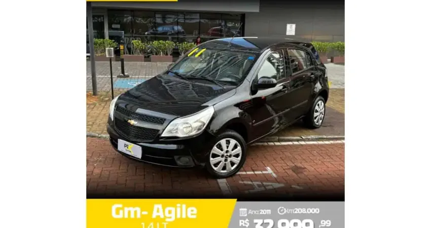 Chevrolet Agile 2011 1.4 mpfi lt 8v flex 4p manual