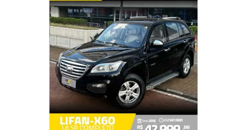 Lifan X60 2015 1.8 16v gasolina 4p manual