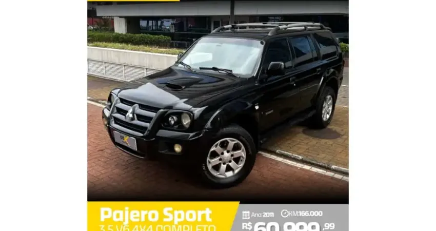 Mitsubishi Pajero sport 2011 3.5 hpe 4x4 v6 24v flex 4p automático