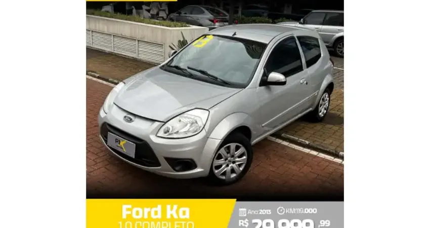 Ford Ka 2013 1.0 mpi 8v flex 2p manual
