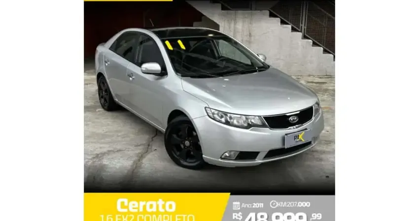 Kia Cerato 2011 1.6 ex2 sedan 16v gasolina 4p automático