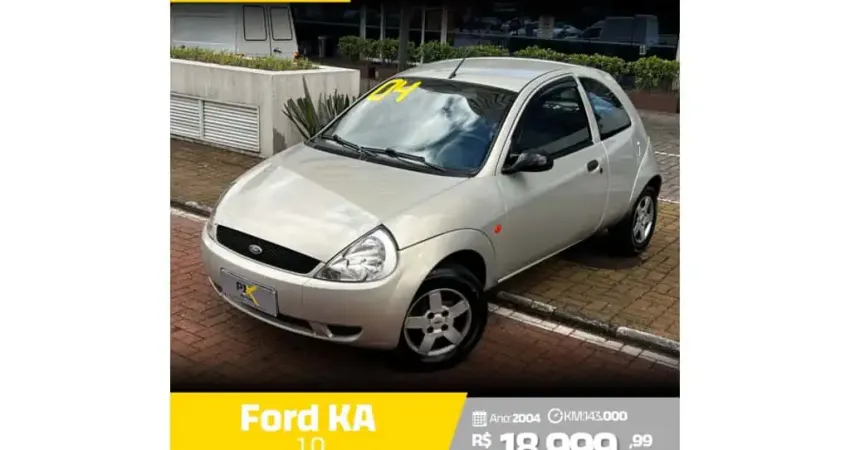Ford Ka 2004 1.0 mpi gl 8v gasolina 2p manual