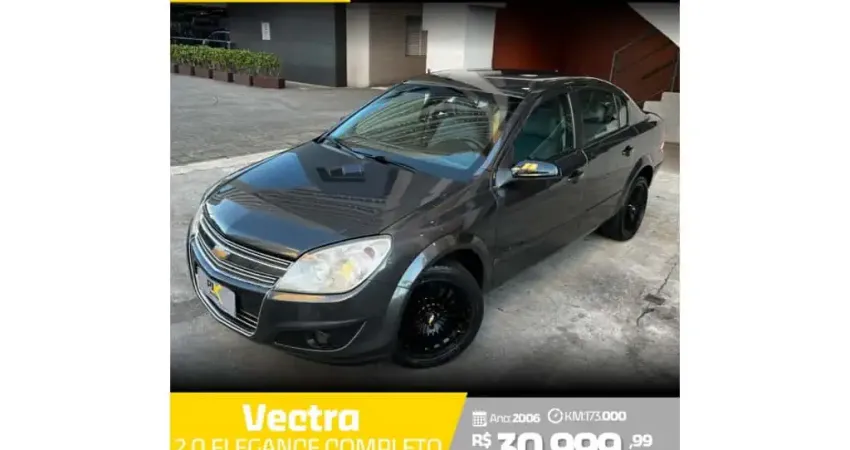 Chevrolet Vectra 2006 2.0 mpfi elegance 8v flex 4p automático