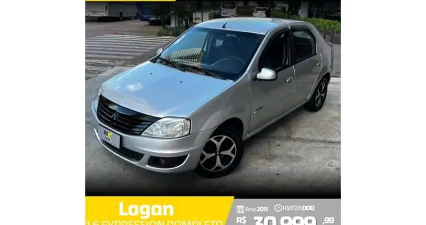 Renault Logan 2011 1.6 expression 8v flex 4p manual