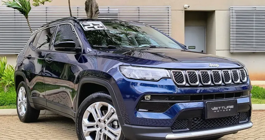 Jeep Compass 1.3 T270 Longitude Flex Automática – 2022/2022