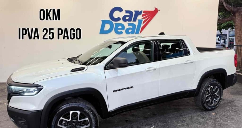 Ram Rampage 2024 2.0 turbo diesel rebel 4x4 automático