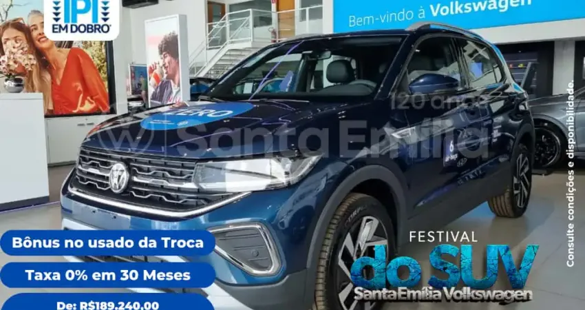 VOLKSWAGEN T-CROSS 1.4 TSI HIGHLINE 250 16V 4P
