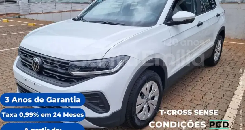 VOLKSWAGEN T-CROSS 1.0 TSI SENSE 200 4P