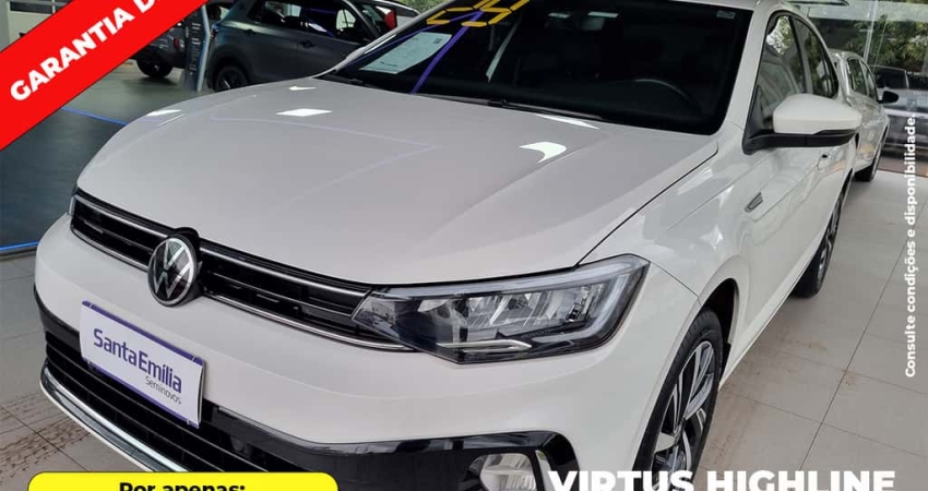 VOLKSWAGEN VIRTUS 1.0 TSI 200 HIGHLINE 12V