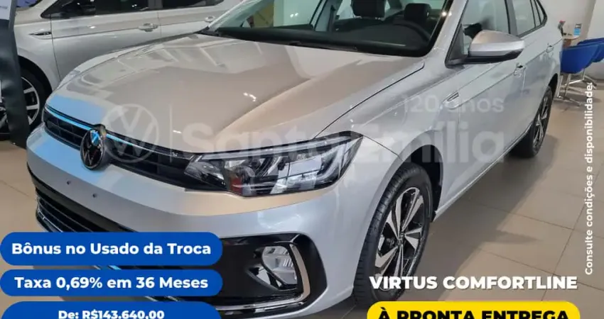 VOLKSWAGEN VIRTUS 1.0 TSI 200 COMFORTLINE 12V
