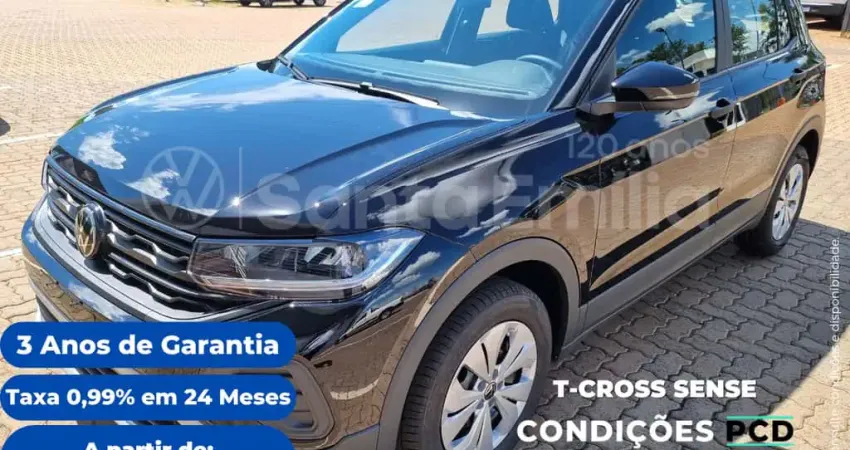 VOLKSWAGEN T-CROSS 1.0 TSI SENSE 200 4P