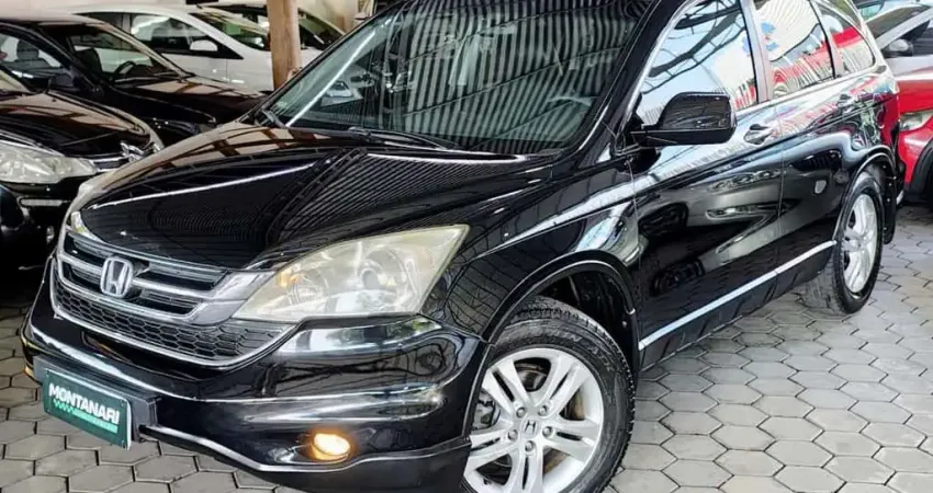 Honda CR-V EXL 2.0 16V 4WD/2.0 Flexone Aut.  - Preta - 2010/2010